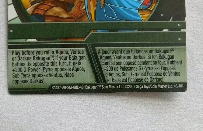 Bakugan Battle Brawlers Ability Cards | Lot 25 Total | MANY RARES!