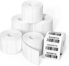 2X1In Thermal Sticker Labels, Address Barcode Self-Adhesive Label Paper for Dire