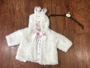 white bunny jacket