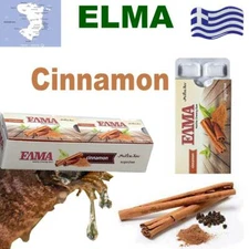 Greek Mastic Elma Cinnamon Sugar Free Chewing Gum Natural Chios Long Expiration