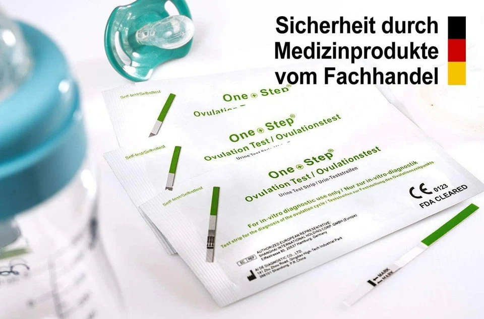 120 Ovulationstest Streifen 20 miu/ml - optimale Sensitivität & Sicherheit - Bild 3 von 4