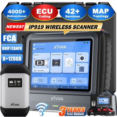 XTOOL InPlus IP919 OBD2 Diagnosegerät ECU Codierung, bidirektionales Scan-Tool