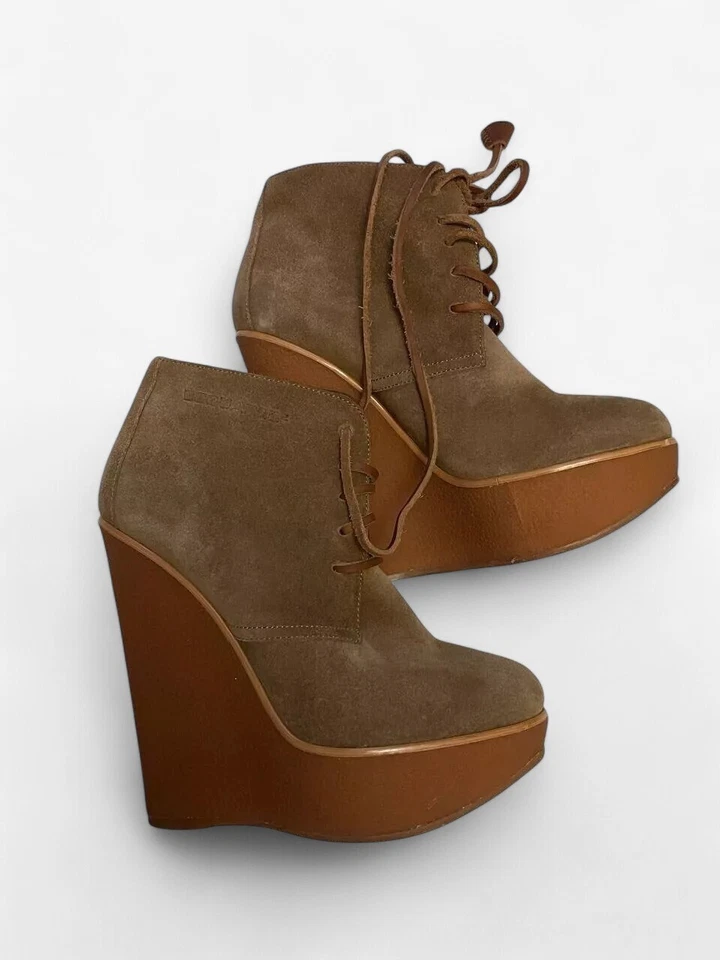 Botas de cuña de gamuza Dsquared2 EU 36/ UK 3/ US 5 Foto 2 de 4