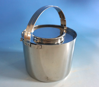Vintage WMF Design Eiseimer Eisbehälter Behälter Cromargan Mid Century(F025-119)