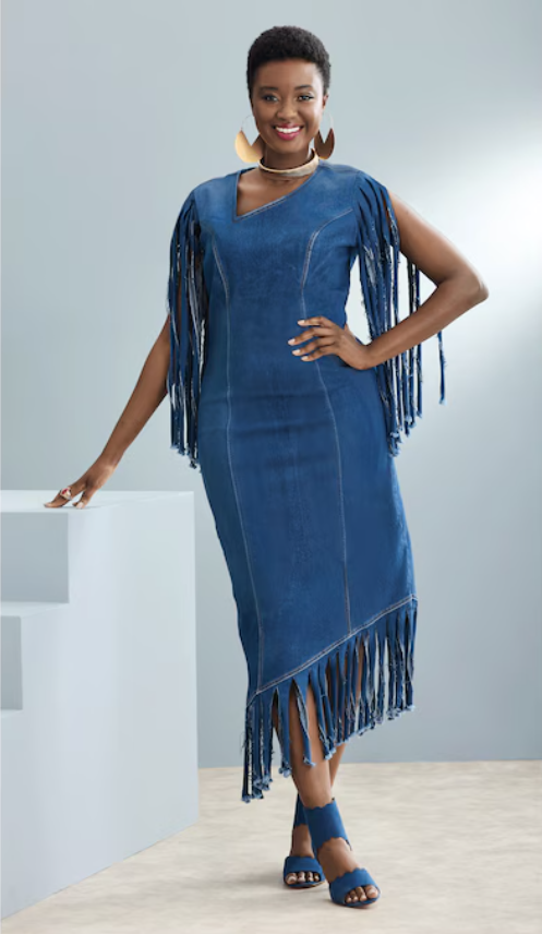 dark wash denim dress Size 6 Ashro Blue Jayce Fringe 1PC Matte Black Kitchen Hinson wu Occasion:WEDDING Color:VANILLA (100% merino) transforms denim into a