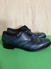 Dolce & Gabbana  Wing Tip Shoes Men’s Faded Blue Size 10