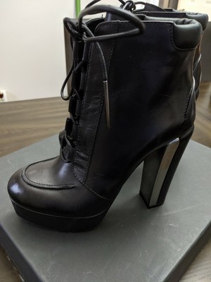 calvin klein platform boots