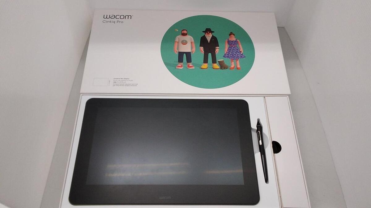Wacom Cintiq Pro 16 Graphic Pen Tablet Good Condition Used Wacom Cintiq Pro 16 Graphic Pen Tablet Good Condition Used