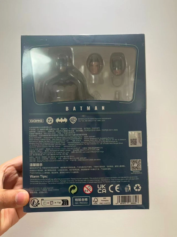 Pop Mart X Gong DC Batman Hush Action Figure Toy Gift Brand New In Stock - Image 2 of 4