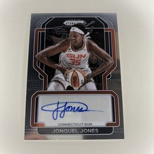 2022 Panini Prizm WNBA - Signatures Jonquel Jones #SG-JQJ (AU) Auto Autograph 