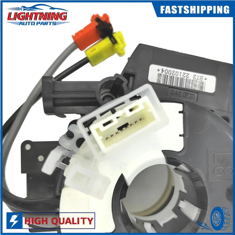 Nuevo sensor de ángulo de dirección 47945-JD000 con resorte de reloj para Nissan Qashqai J10 Foto 3 de 4