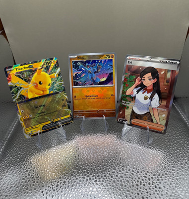 Prismatic Evolutions TCG Pokemon - Pick your Card - Pikachu, holos, & MORE (PRE)