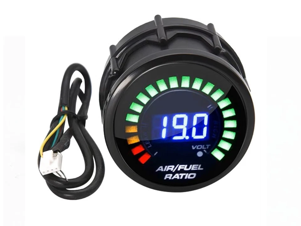 Lambda Digitalanzeige 52mm LED Balken Luft-Kraftstoff Schmalband Lamdasonde O2 - Bild 4 von 4