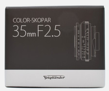 [Inutilisé dans sa boîte] Voigtlander Color Skopar 35 mm f/2,5 P II VM pour L...