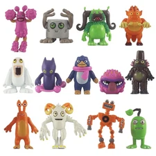 My Singing Monsters Toys Set - 13pcs Mini Action Figures Playset, Wubbox Nogg