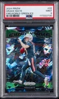 2024 PANINI PRIZM FIREWORKS GREEN ICE #22 DRAKE MAYE ROOKIE RC PSA 9