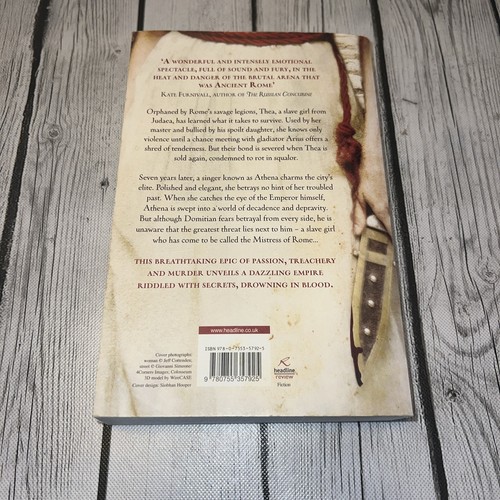 Mistress of Rome by Kate Quinn Large PB - Autograph And Author Note To Someone - Picture 6 of 7