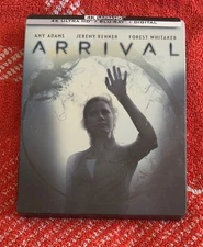 Arrival Best Buy 4K Blu-ray Steelbook OOP - Like New