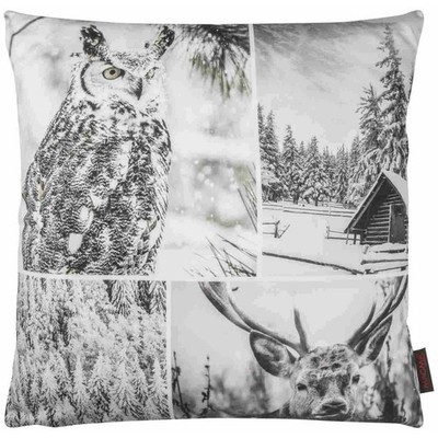 Kissen Wilderness Tiere 100% Baumwolle Ohne Verschluss Magma