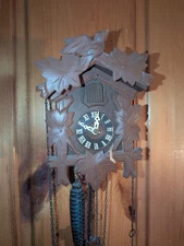Vintage Cuckoo Clock, Brown