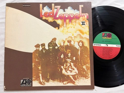 Led Zeppelin II LP [Robert Ludwig RL SS Hot Mix Both Sides, Monarch] SD 8236