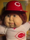 2 Vintage Cabbage Patch Kids, Cincinnati Reds