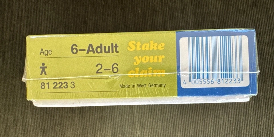 Stake Your Claim Strategy Game Ravensburger 1985 Sealed Rare! - Image 3 of 4