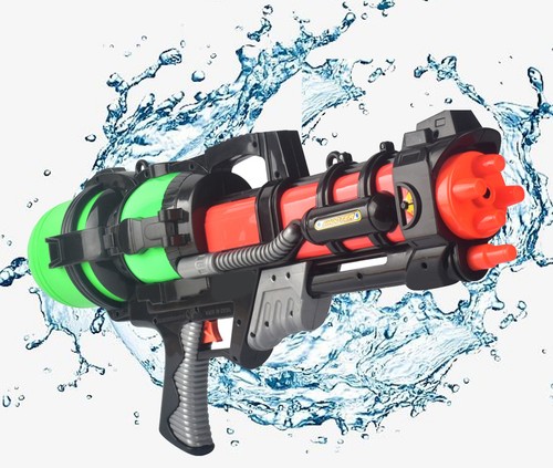High Pressure Large Capacity Pump Action Pistol Blaster Water Gun Kids Toy Gift - Picture 9 of 10