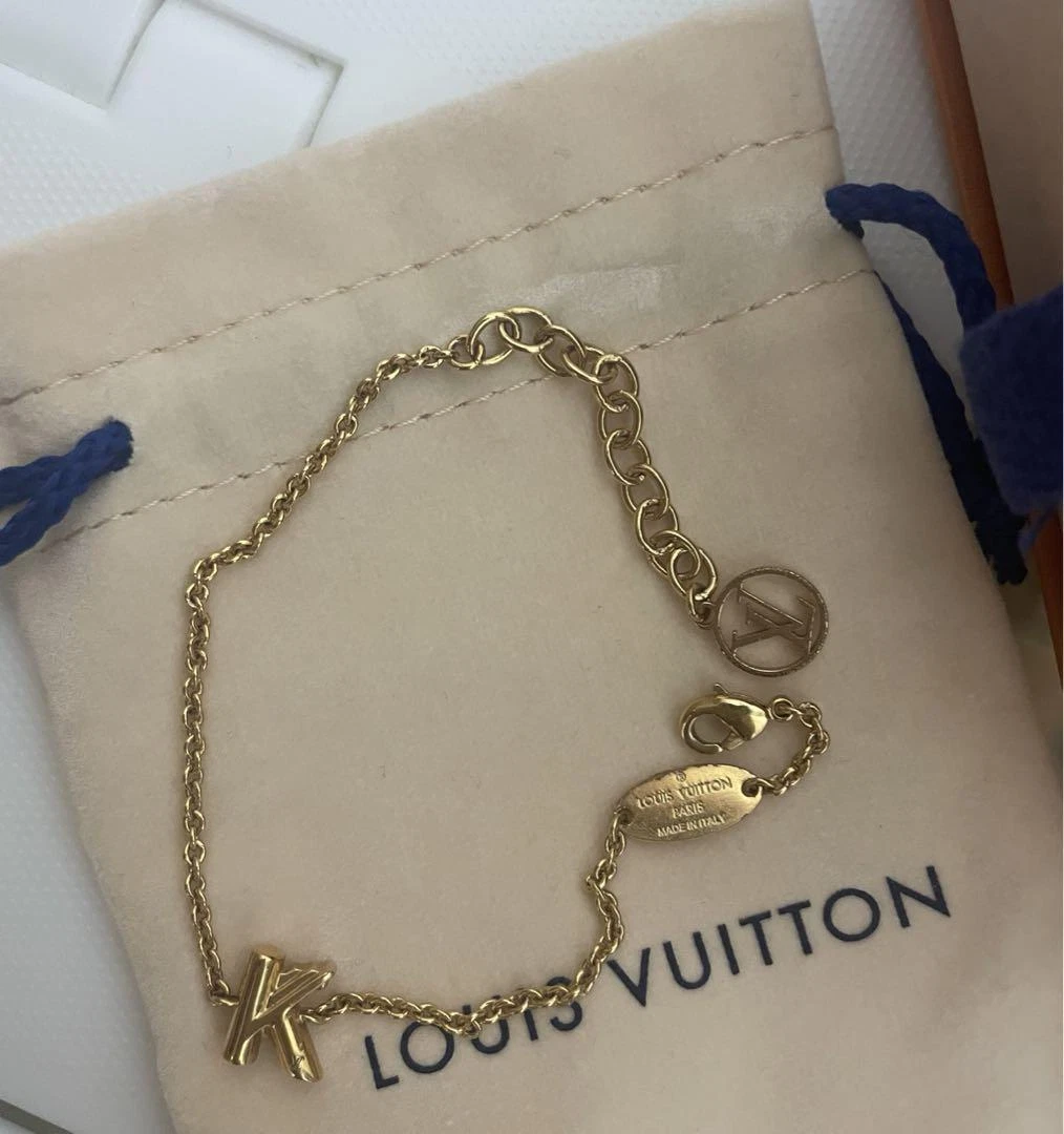 Louis vuitton bracelet sales initial