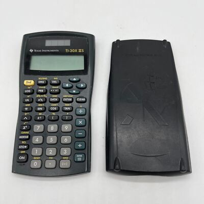 Texas Instruments Gray Texas Instruments TI-30x IIS Solar Scientific Calculator Gray with ...