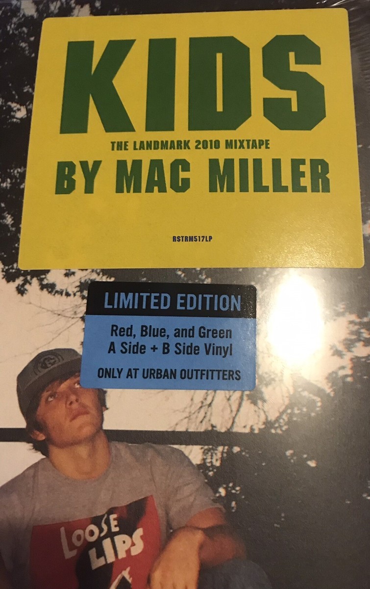 MAC MILLER KIDS 2X VINYL NEW!!! EXCLUSIVE LIMITED RED, BLUE