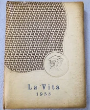 FHS PA High School Yearbook 1955 Freeland Pennsylvania “La Vita”