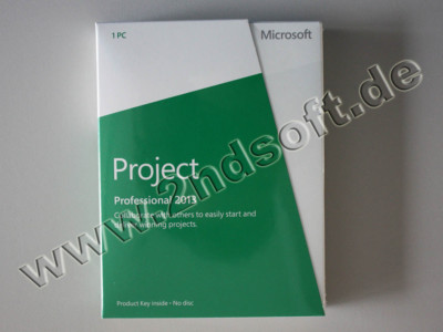 Project 2013 Professional - neu - physikalische Box, kein angeblicher E.S.D.-Key