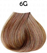 Satin Ultra Vivid Dye Hair Color 6G Dark Golden Blonde 3oz 2 Pack 