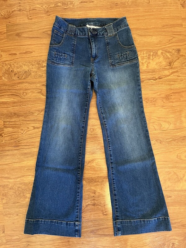 Chadwick’s wide leg Jean trousers, size 4, EUC