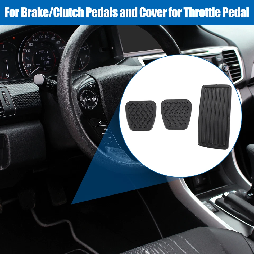 1 Juego Fundas Almohadilla Pedal Coche Honda Civic 1990-2000 Nº17816SK7000/46545SH3000 Foto 4 de 4