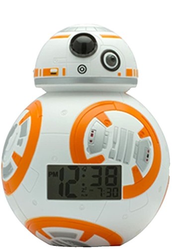 BB-8 Digital Alarm Clock Bulb Botz Light-Up Star Wars VII The