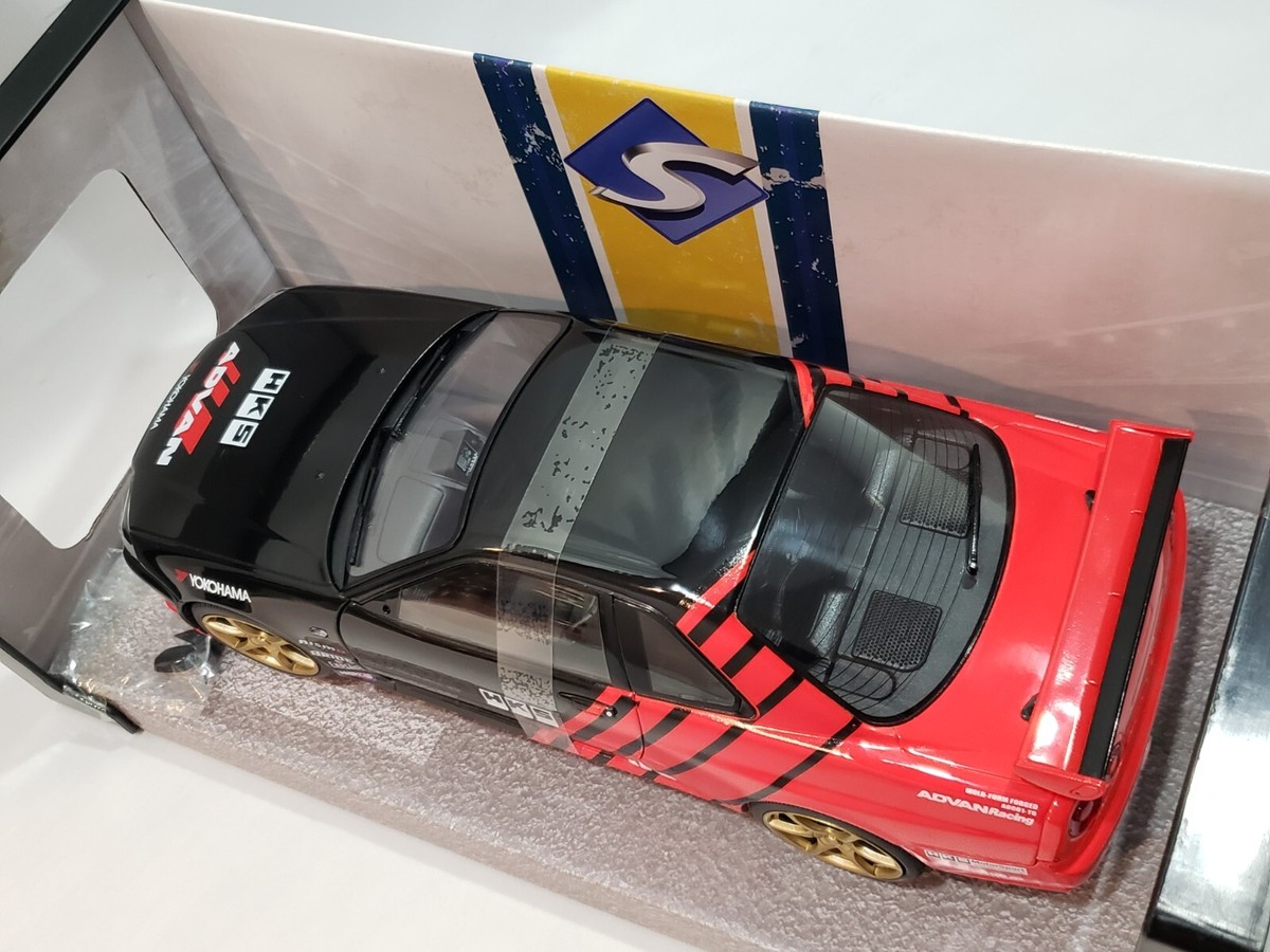 1/18 NISSAN SKYLINE GT-R R34 ADVAN YOKOHAMA HKS RACING