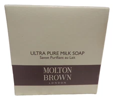 MOLTON BROWN LONDON ULTRA PURE MILK SOAP UNUSED TRAVEL SIZE 1.76oz. IN OPEN BOX