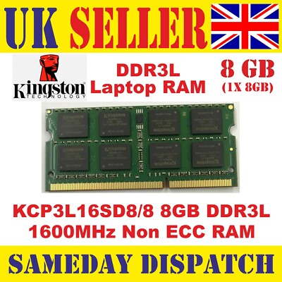 RAM DDR3L 8GB 1600MHz SODIMM - Memoria Laptop Per MacBook, IMac, PC Portatili - Foto 3