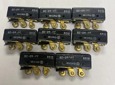 HONEYWELL MICROSWITCH,BZ-2R-P1,PIN PLUNGER SWITCH LOT OF 8 NEW