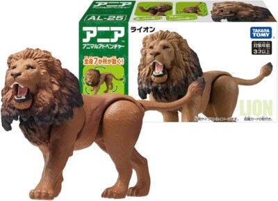 New 2024 Takara Tomy Ania AL-25 Lion Animal Toy From Japan | eBay