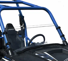 Clearly Tough Polaris RZR 900 (2014 and Older) Half Windshield