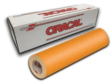 12" X 4ft - Orange Brown Matte Oracal 631 Exhibition Cal Vinyl Roll