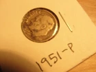 SET OF 1951PDS ROOSEVELT DIMES FOR YOUR COLLECTION Z873-878