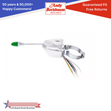 For 1920-1950 Rat Rod 6 Volt Chrome Turn Signal Switch Clamp Flasher Fuse Kit
