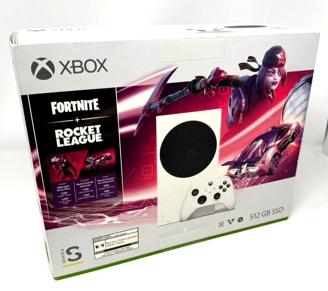 Microsoft Xbox Series S Console Fortnite & Rocket League Bundle _ 