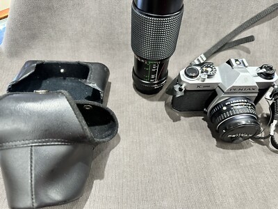 ASAHI PENTAX K1000 Film Camera + SMC Pentax M 50mm f2 Prime Lens
