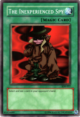 spy deck yugioh The Inexperienced Spy SDK-037 Mint KAIBA DECK YUGIOH