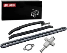 Cam Timing Chain Guides Tensioner Gasket for Yamaha Warrior 350 YFM350X 1987-04